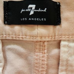 7 For al mankind 32 Chino Pink Shorts